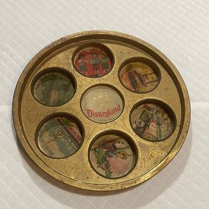 1950’s Disneyland drink tray antique